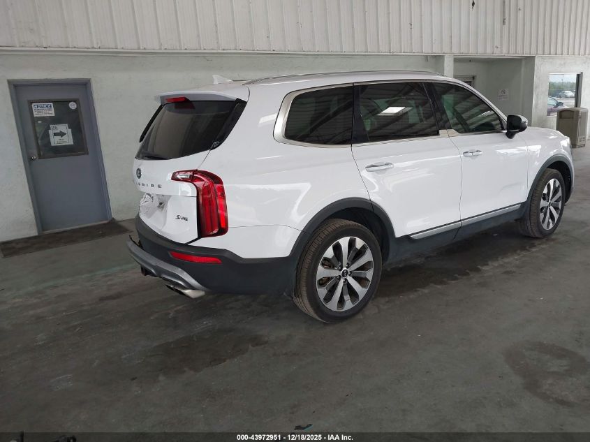 2021 Kia Telluride S VIN: 5XYP6DHCXMG183944 Lot: 43972951
