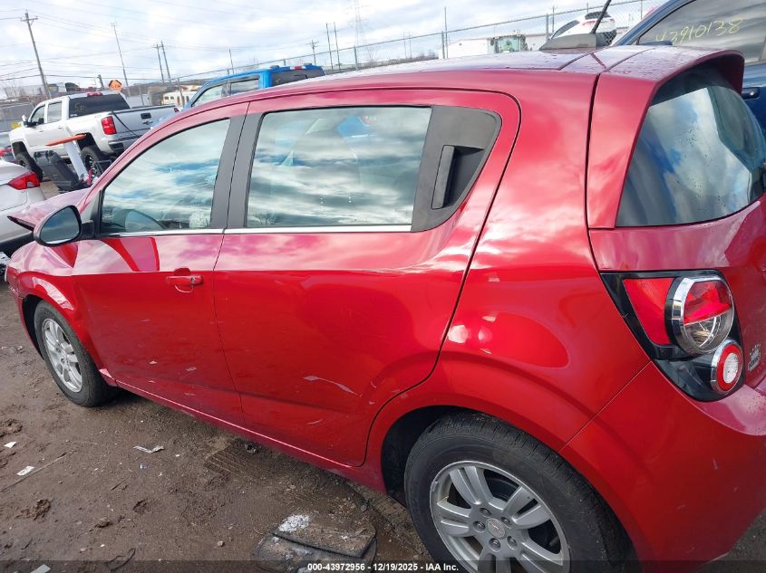 2016 Chevrolet Sonic Lt Auto VIN: 1G1JC6SH3G4127516 Lot: 43972956