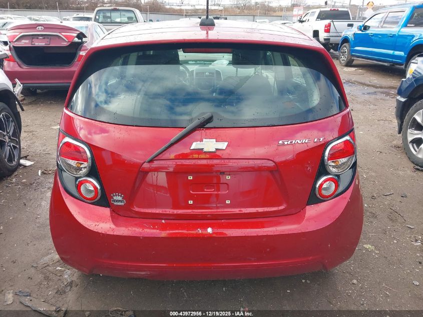 2016 Chevrolet Sonic Lt Auto VIN: 1G1JC6SH3G4127516 Lot: 43972956