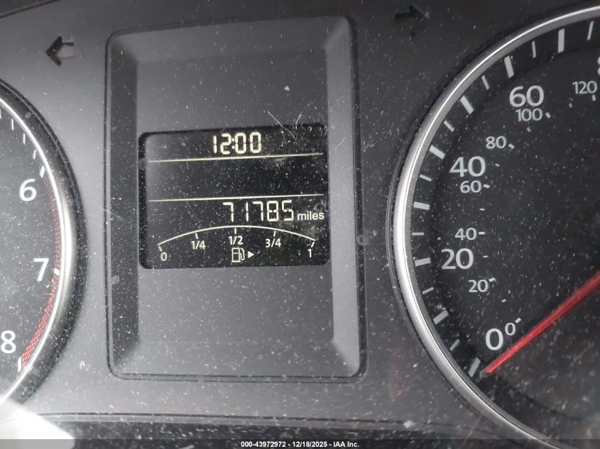 2013 Volkswagen Jetta 2.5L Se VIN: 3VWBX7AJ6DM410239 Lot: 43972972