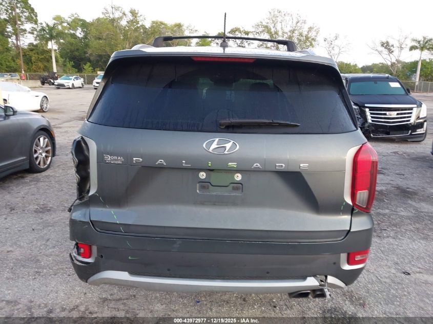 2022 Hyundai Palisade Sel VIN: KM8R34HE8NU415326 Lot: 43972977