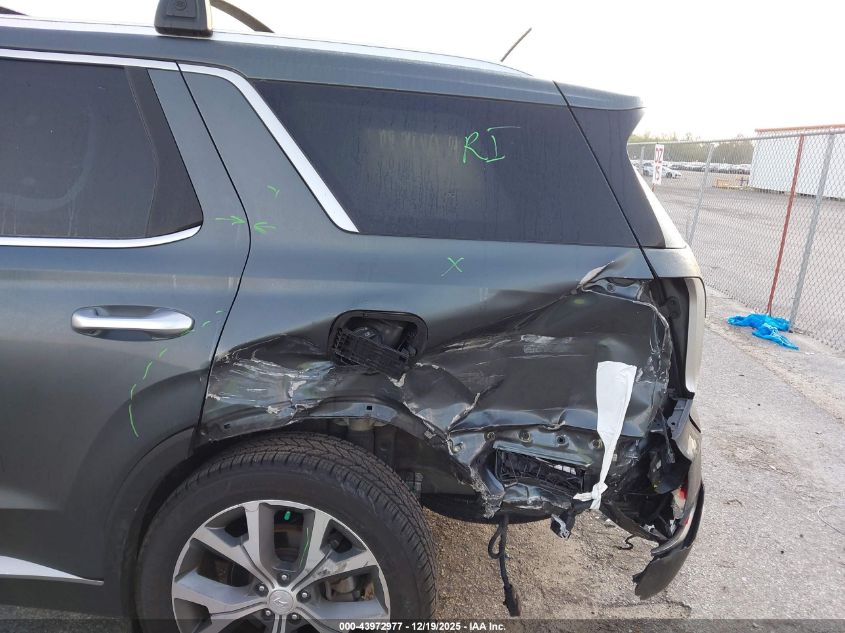2022 Hyundai Palisade Sel VIN: KM8R34HE8NU415326 Lot: 43972977