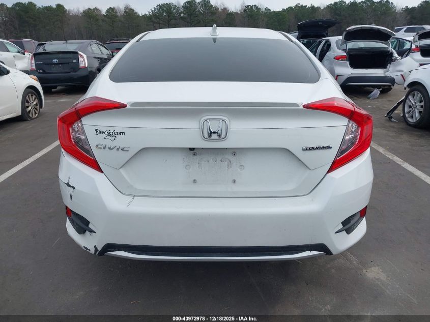 2019 Honda Civic Touring VIN: JHMFC1F91KX002314 Lot: 43972978