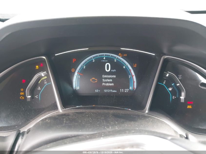 2019 Honda Civic Touring VIN: JHMFC1F91KX002314 Lot: 43972978