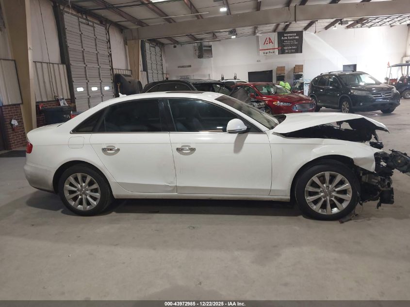 2009 Audi A4 2.0T Premium VIN: WAUSF78K29N055696 Lot: 43972985