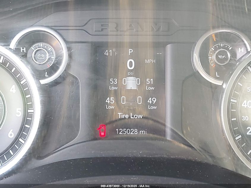 2019 Ram 2500 Tradesman 4X4 6'4 Box VIN: 3C6UR5CJ6KG574732 Lot: 43973000