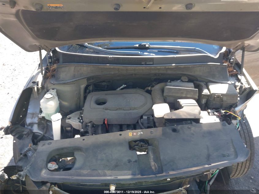 2017 Kia Sorento 2.4L Lx VIN: 5XYPGDA38HG262431 Lot: 43973011