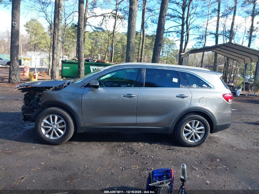 2017 Kia Sorento 2.4L Lx VIN: 5XYPGDA38HG262431 Lot: 43973011