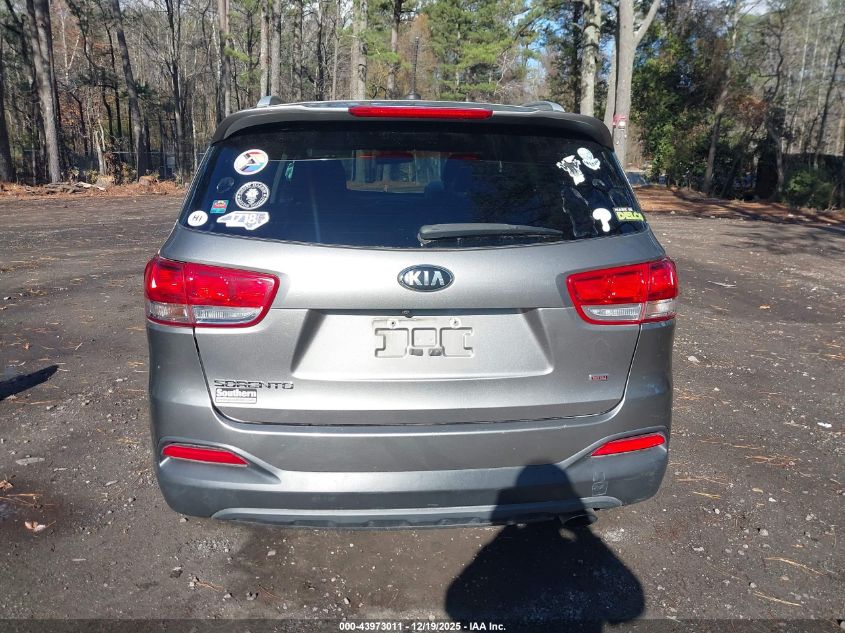 2017 Kia Sorento 2.4L Lx VIN: 5XYPGDA38HG262431 Lot: 43973011