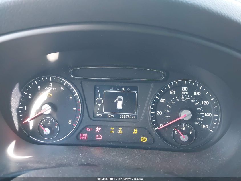 2017 Kia Sorento 2.4L Lx VIN: 5XYPGDA38HG262431 Lot: 43973011