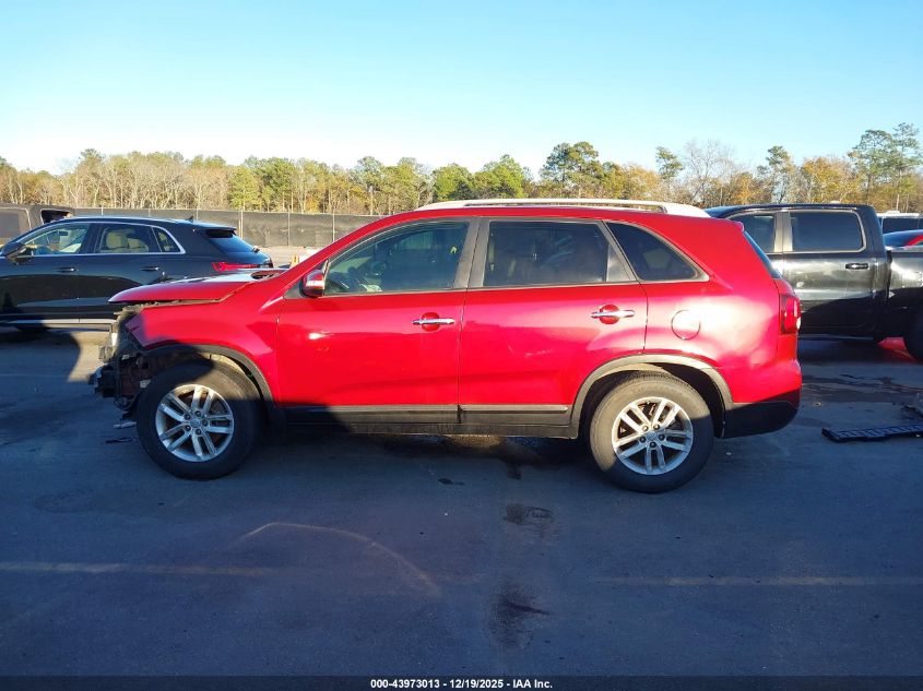 2015 Kia Sorento Lx V6 VIN: 5XYKT4A73FG609492 Lot: 43973013