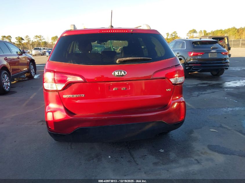 2015 Kia Sorento Lx V6 VIN: 5XYKT4A73FG609492 Lot: 43973013