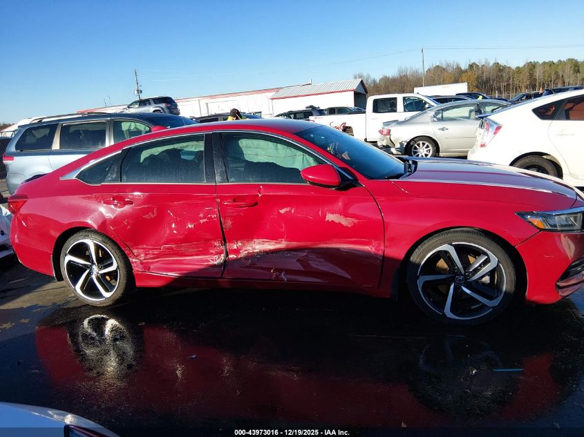 2018 Honda Accord Sport VIN: 1HGCV1F36JA236249 Lot: 43973016