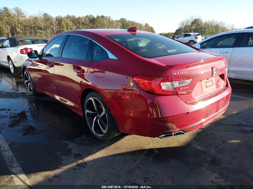 VIN 1HGCV1F36JA236249 2018 HONDA ACCORD SPORT