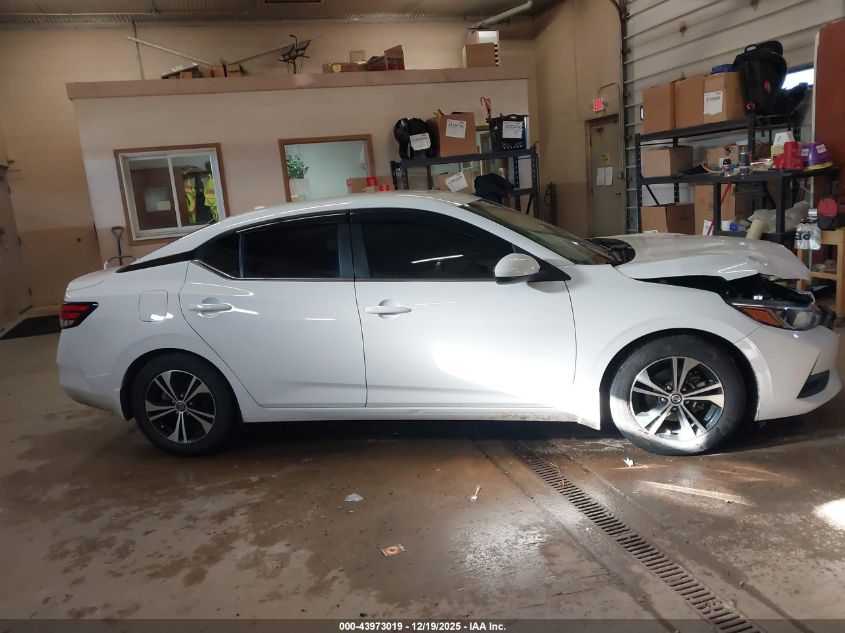 2022 Nissan Sentra Sv Xtronic Cvt VIN: 3N1AB8CV0NY219125 Lot: 43973019