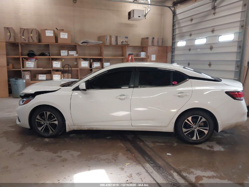 2022 Nissan Sentra Sv Xtronic Cvt VIN: 3N1AB8CV0NY219125 Lot: 43973019