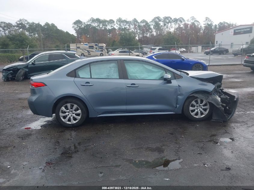 2020 Toyota Corolla Le VIN: 5YFEPRAE2LP077852 Lot: 43973023