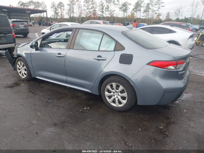 2020 Toyota Corolla Le VIN: 5YFEPRAE2LP077852 Lot: 43973023