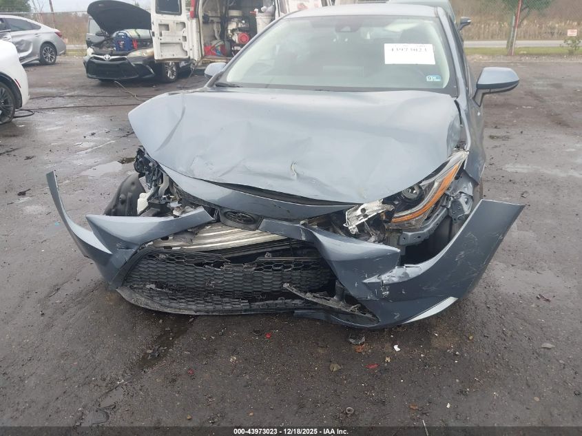 2020 Toyota Corolla Le VIN: 5YFEPRAE2LP077852 Lot: 43973023