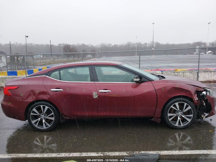 2017 Nissan Maxima 3.5 Platinum/3.5 S/3.5 Sl/3.5 Sr/3.5 Sv VIN: 1N4AA6AP7HC365517 Lot: 43973025