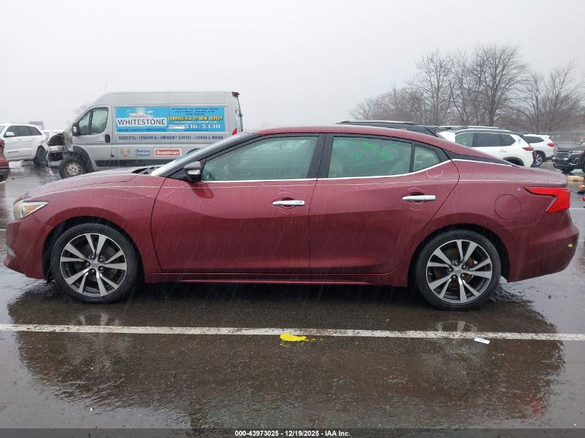 2017 Nissan Maxima 3.5 Platinum/3.5 S/3.5 Sl/3.5 Sr/3.5 Sv VIN: 1N4AA6AP7HC365517 Lot: 43973025