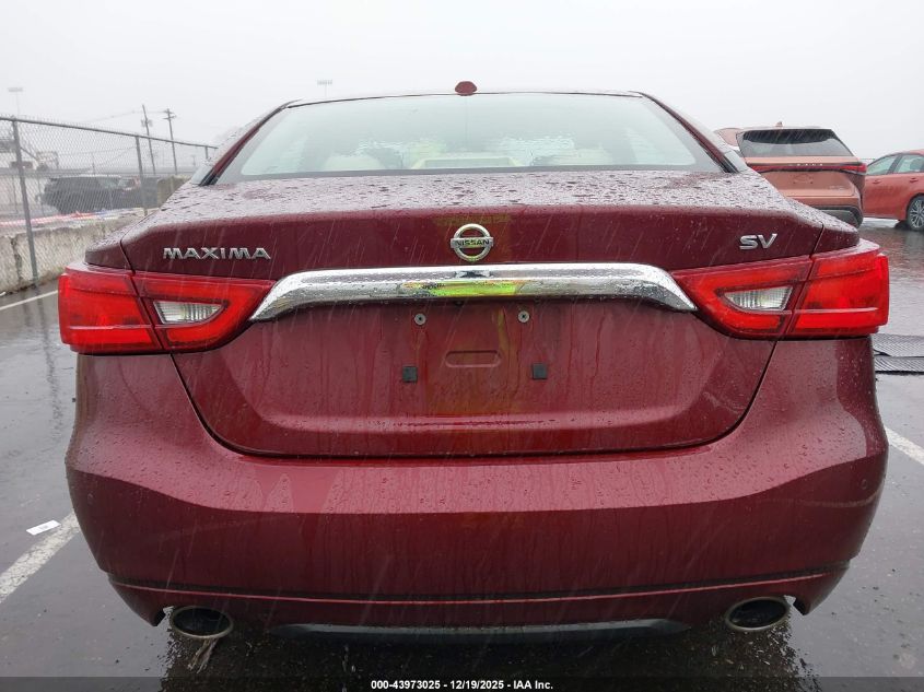 2017 Nissan Maxima 3.5 Platinum/3.5 S/3.5 Sl/3.5 Sr/3.5 Sv VIN: 1N4AA6AP7HC365517 Lot: 43973025