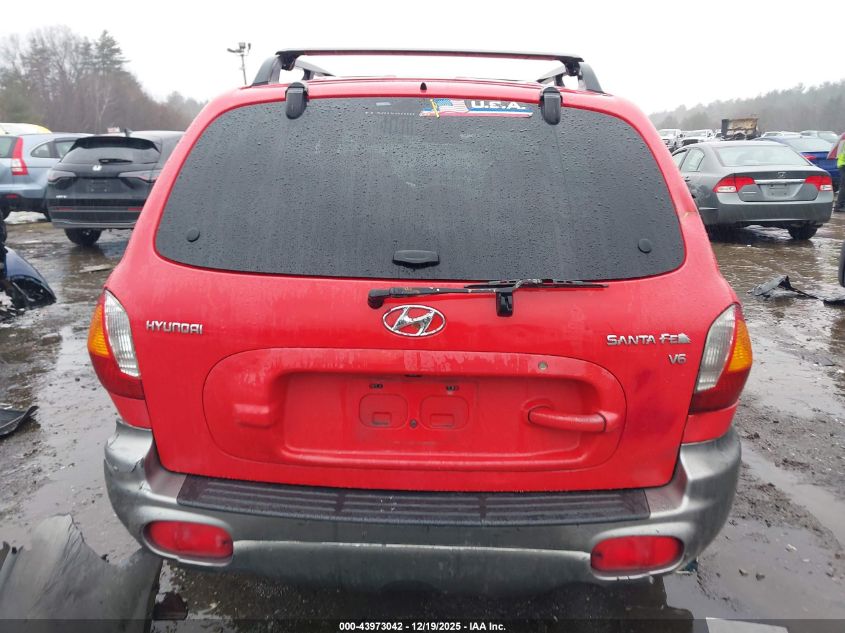 2003 Hyundai Santa Fe Gls/Lx VIN: KM8SC13D43U507657 Lot: 43973042