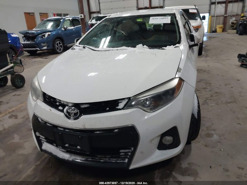 2016 Toyota Corolla S Plus VIN: 5YFBURHE9GP547480 Lot: 43973057
