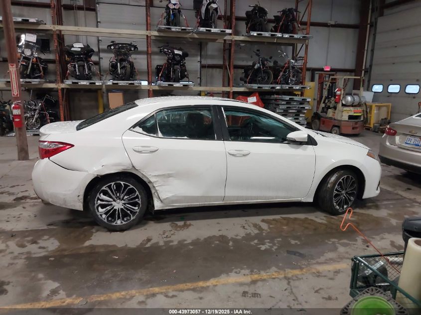 2016 Toyota Corolla S Plus VIN: 5YFBURHE9GP547480 Lot: 43973057