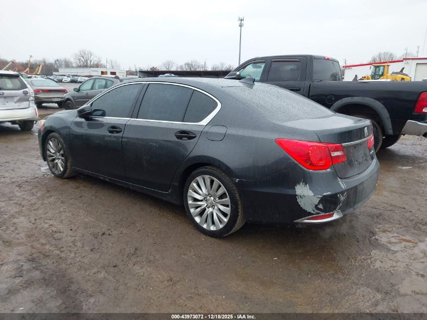 2015 Acura Rlx VIN: JH4KC1F53FC001254 Lot: 43973072