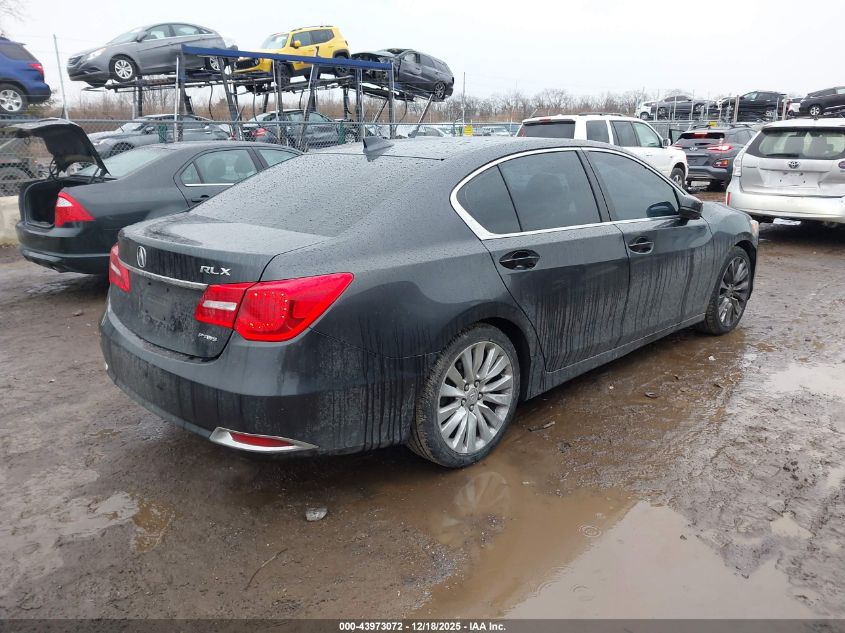 2015 Acura Rlx VIN: JH4KC1F53FC001254 Lot: 43973072