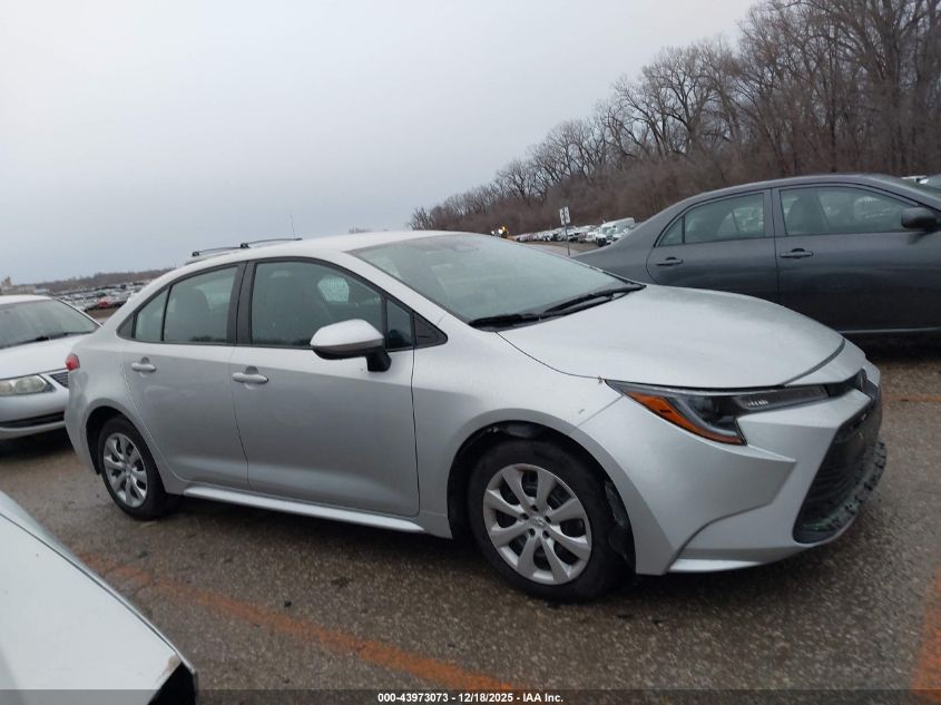 2025 Toyota Corolla Le VIN: 5YFB4MDE1SP259843 Lot: 43973073