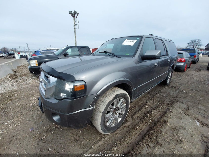 Vin: 1fmjk2a52eef34191, lot: 44468777, ford expedition max limited 20142