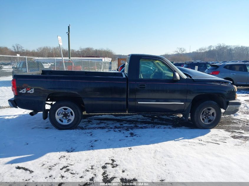 2004 Chevrolet Silverado 1500 Ls VIN: 1GCEK14TX4E138454 Lot: 43973087