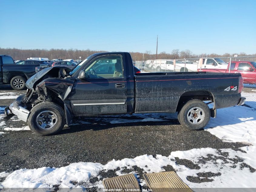 2004 Chevrolet Silverado 1500 Ls VIN: 1GCEK14TX4E138454 Lot: 43973087