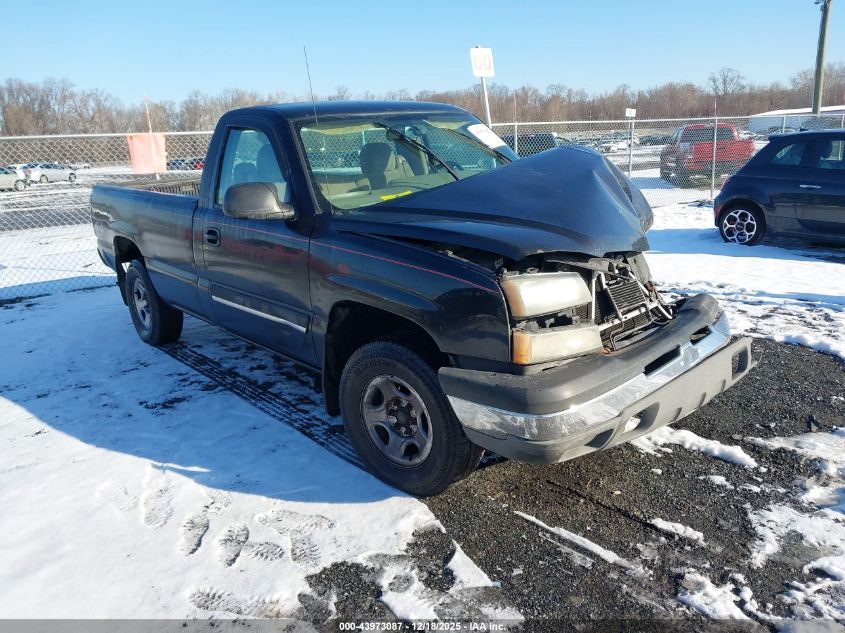 2004 Chevrolet Silverado 1500 Ls VIN: 1GCEK14TX4E138454 Lot: 43973087