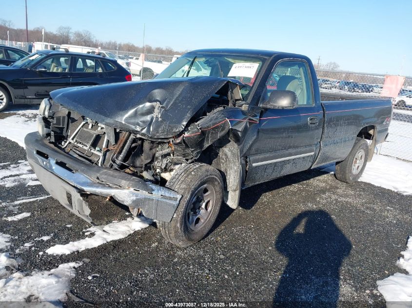 2004 Chevrolet Silverado 1500 Ls VIN: 1GCEK14TX4E138454 Lot: 43973087