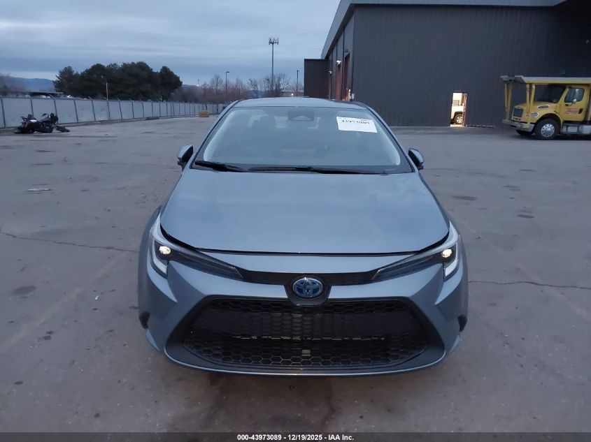 2024 Toyota Corolla Hybrid Le VIN: JTDBCMFE7R3040565 Lot: 43973089