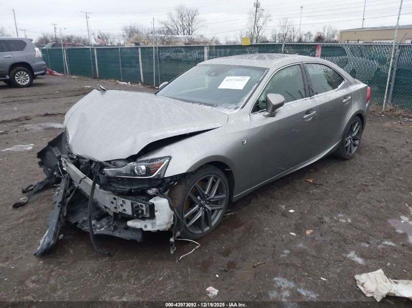 2017 Lexus Is 350 VIN: JTHCE1D22H5013992 Lot: 43973092