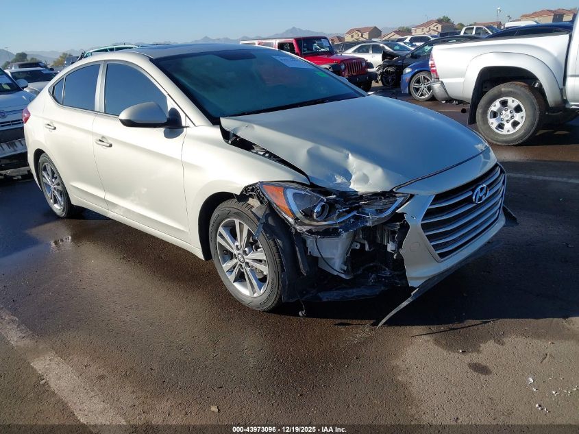 2017 Hyundai Elantra Value Edition VIN: KMHD84LF9HU337266 Lot: 43973096