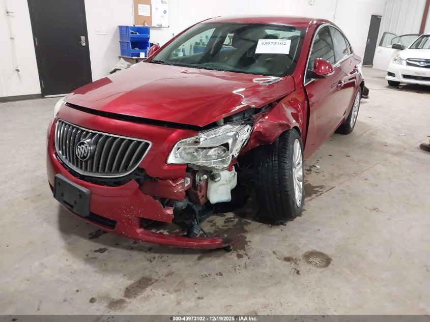 2012 Buick Regal Turbo - Premium 1 VIN: 2G4GS5EV0C9206757 Lot: 43973102