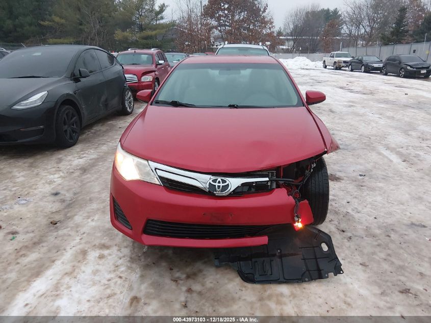 2012 Toyota Camry Le VIN: 4T1BF1FK7CU626885 Lot: 43973103