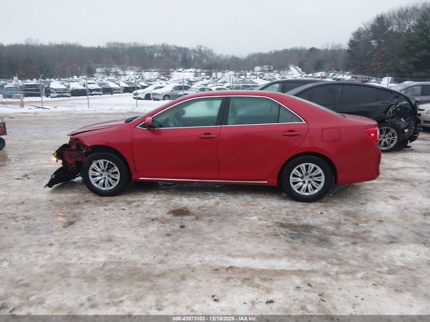 2012 Toyota Camry Le VIN: 4T1BF1FK7CU626885 Lot: 43973103