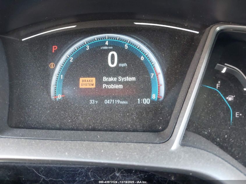 2017 Honda Civic Ex VIN: 19XFC2F72HE024028 Lot: 43973124