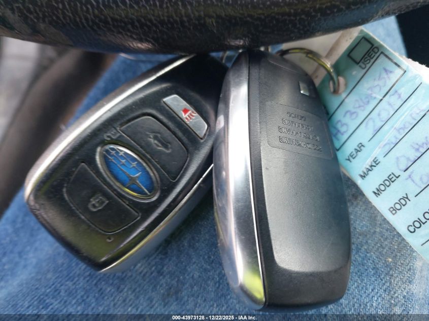 2017 Subaru Outback 2.5I Touring VIN: 4S4BSATC5H3386855 Lot: 43973128