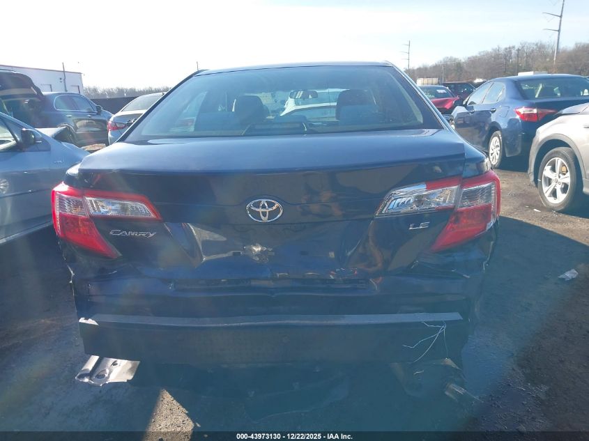 2014 Toyota Camry Le VIN: 4T4BF1FK9ER374131 Lot: 43973130