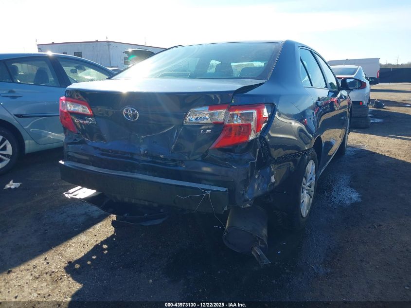 2014 Toyota Camry Le VIN: 4T4BF1FK9ER374131 Lot: 43973130