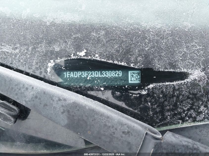 2013 Ford Focus Se VIN: 1FADP3F23DL330829 Lot: 43973131