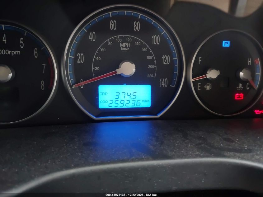 2008 Hyundai Santa Fe Limited/Se VIN: 5NMSH13E08H201603 Lot: 43973135