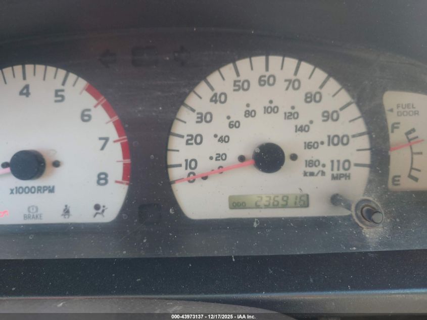 2001 Toyota Tacoma VIN: 5TEVL52N81Z875332 Lot: 43973137